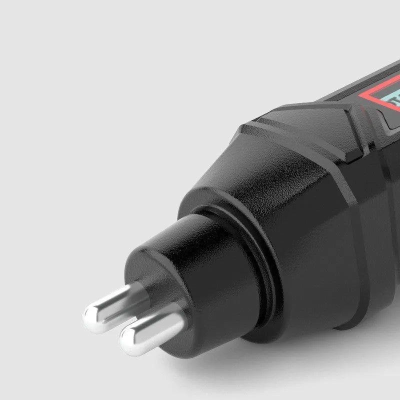 Digital brake fluid tester pen with display screen and testing probe for automotive diagnostics