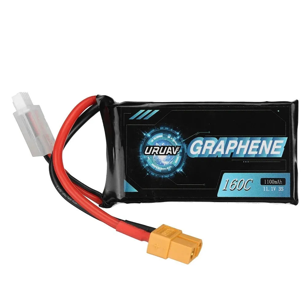 7.4V 1200mAh rectangular lithium battery for RC remote control model cars and ships