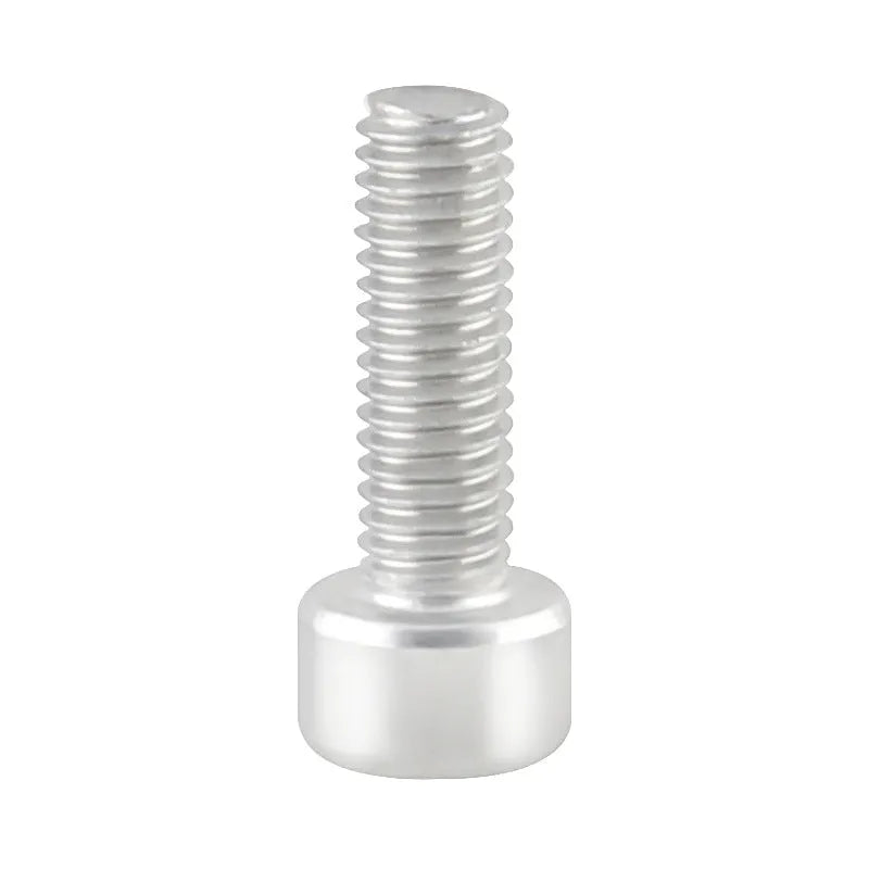 Metal bicycle water bottle holder screw for MUQZI cages, shown in yellow, red, purple, green, blue, black and silver.