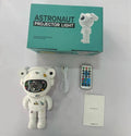 Aurora astronaut nebula vortex projector with remote control, socket powered, sitting or standing styles