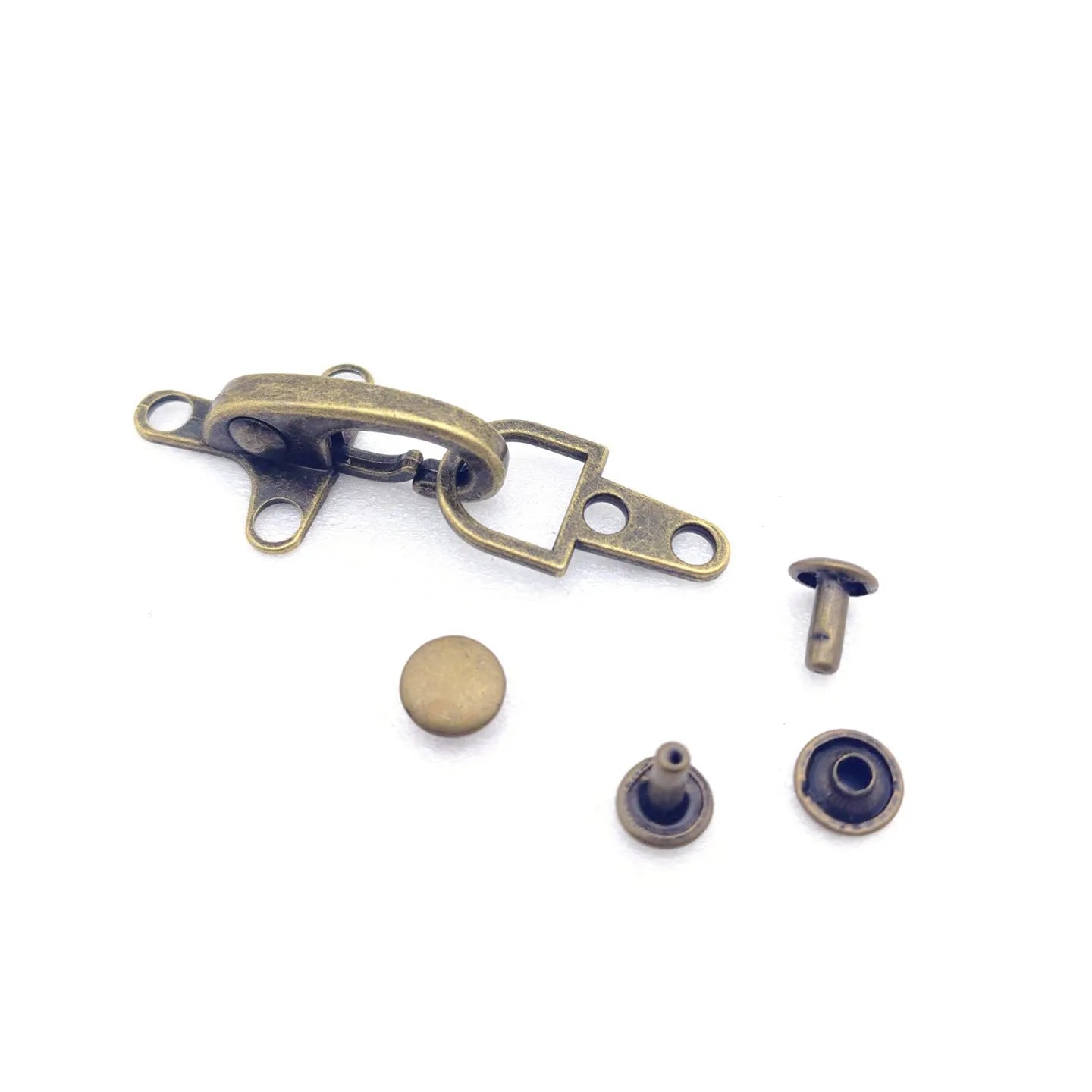 Zinc alloy aircraft buckle decoration measuring 5.85cm in bronze gold gun colour or silver finish