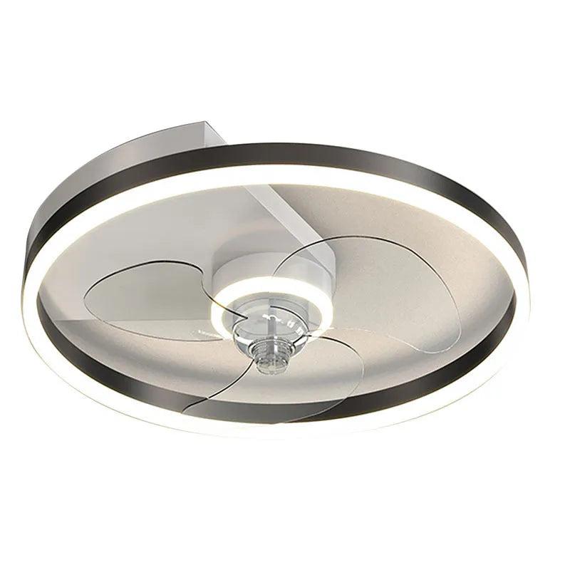 Landi simple modern Nordic style iron ceiling lamp with LED light for a children's bedroom.