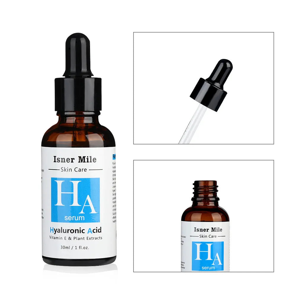 30ml liquid niacinamide hyaluronic acid serum in Red VC bottle with dropper