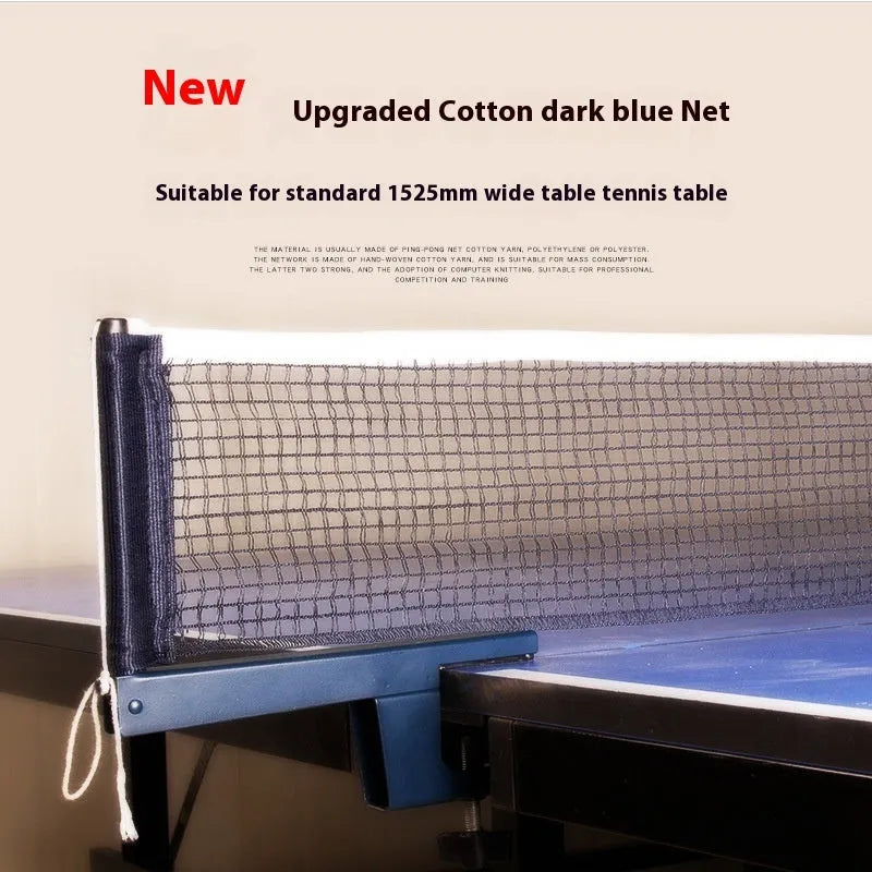 Large thickened universal clip for attaching a table tennis net to an indoor table post.