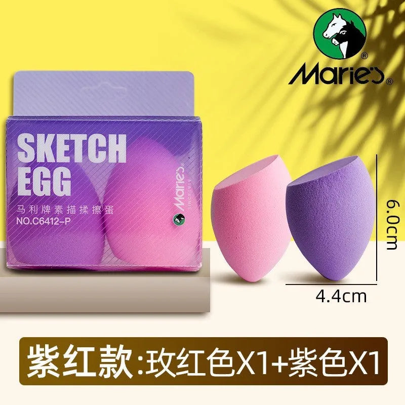 Plastic sketch rubbing knife art tool with smear tip for removing pencil marks
