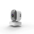 Wireless WiFi digital camera with HD wide-angle lens for indoor home surveillance with remote viewing capability