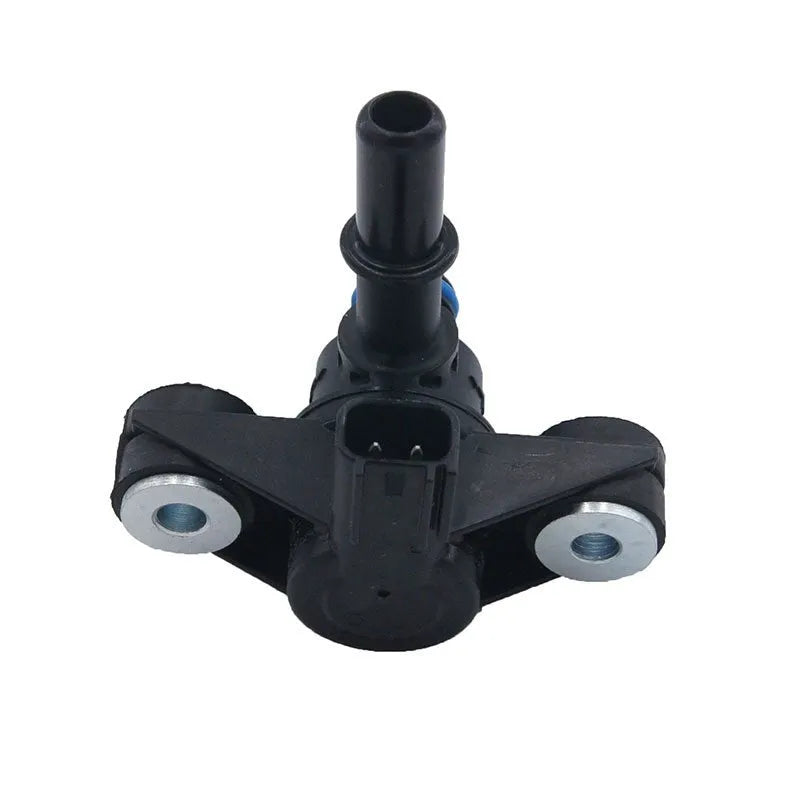 Black ABS plastic turbo solenoid valve for Ford vehicles, part number AU5A-9G866-AB.