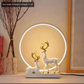 Modern bride dowry wedding night light table lamp with remote control on bedside table