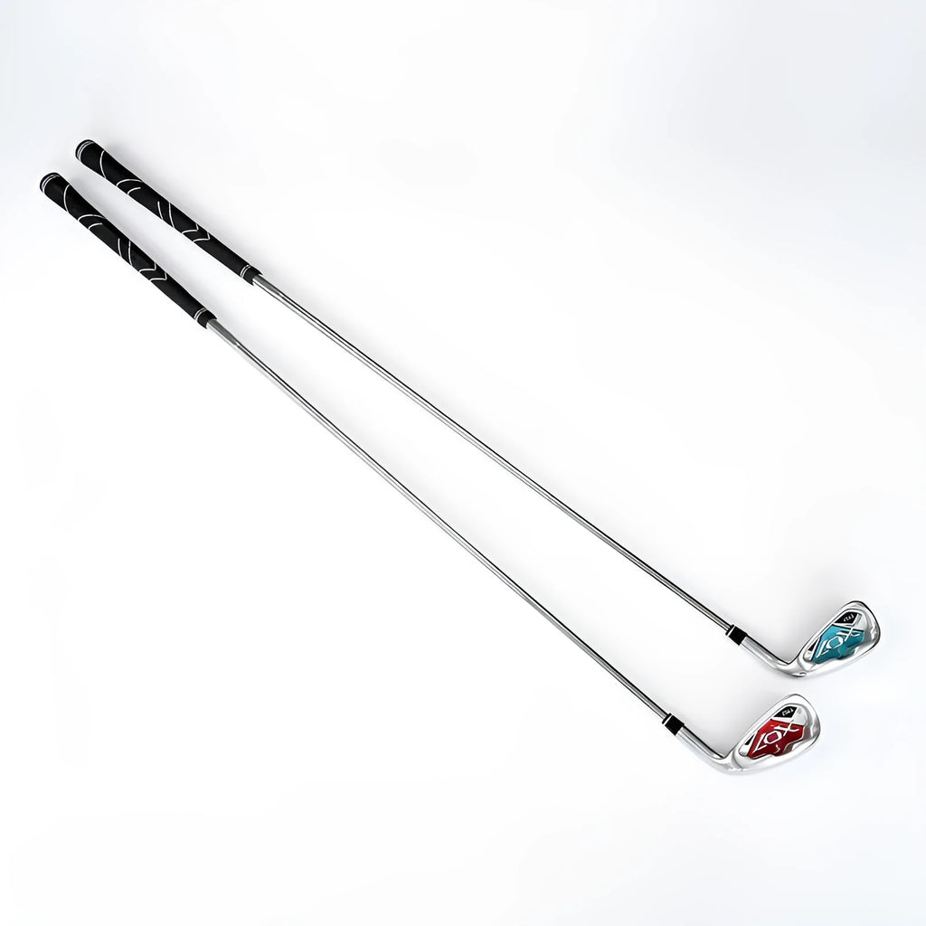 Beginner golf club for men and women with carbon rod body 940mm length red colour