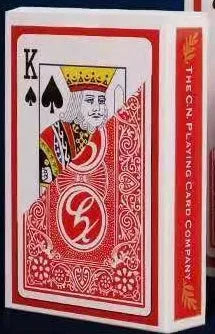 Set of large oversized playing cards for the Fighting Landlord table game.