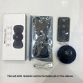 EMS portable smart shoulder and neck massage instrument with ABS shell, USB powered, fatigue relief