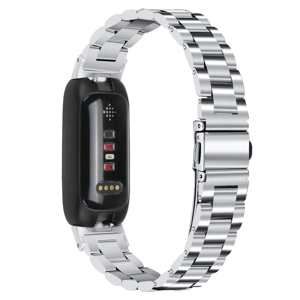 Stainless steel Milanese loop watch strap for Fitbit Inspire 3 in multiple colour options