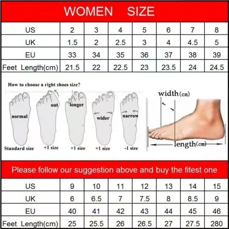 Women's casual sports shoes in solid colour with mesh upper, sizes 36-43