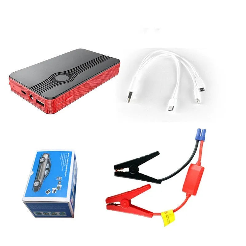 K4-E automobile emergency starting power supply unit with compact dimensions for vehicle jump starting and device charging