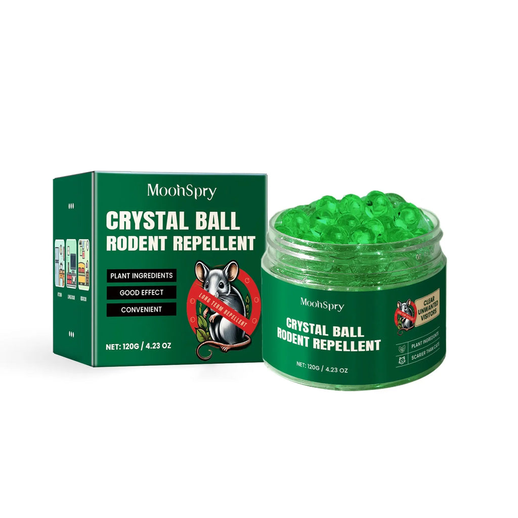 60ml bottle of natural rat repellent spray with a blend of clove, peppermint, camphor and chilli oils.