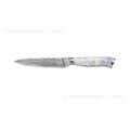 Damascus pattern VG10 steel combined chef knife with 21cm blade and 11cm modern handle