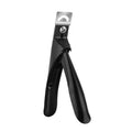 Titanium french U-shaped nail scissors with stainless steel construction and three colour finish options