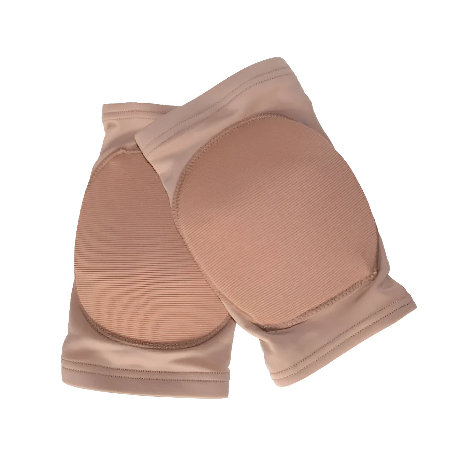 Skin colour and black ballet dance knee pads for yoga exercise with five size options