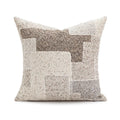 45cm square cotton sofa cushion in solid colour with clean edges for living room or bedroom
