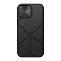 Black and blue TPU back cover case for iPhone 13, 13 Pro, and 13 Pro Max.