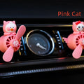 Black husky car air vent aromatherapy ornament with clip attachment