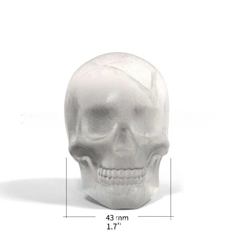 3D Halloween skull ice cube maker mould tray made from food grade silicone