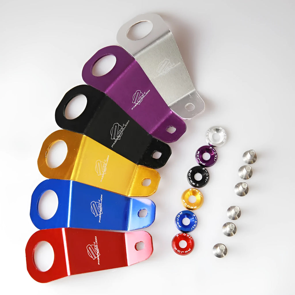 Aluminium radiator bracket for Honda Civic EG in choice of six colours with anodised finish