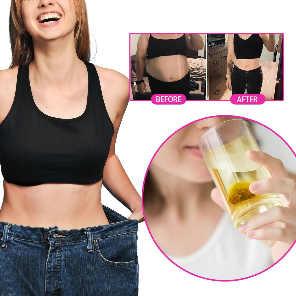 28 piece body shaping slimming tea packet for belly tightening and firming