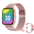 ZL54C smart watch with AMOLED screen on wrist showing health metrics display