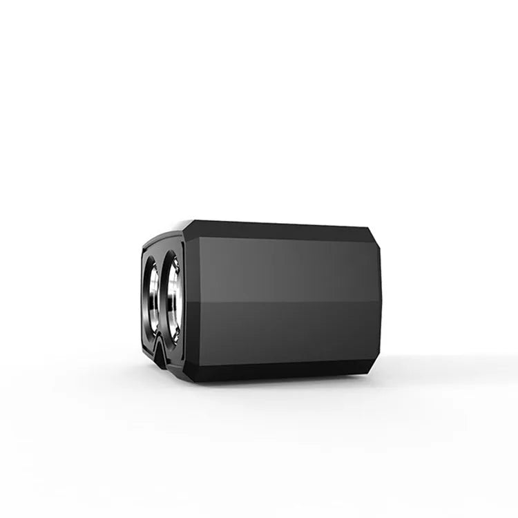 Y15 black cycle front light with CREE-XPE LED beads and quick release bracket on handlebar