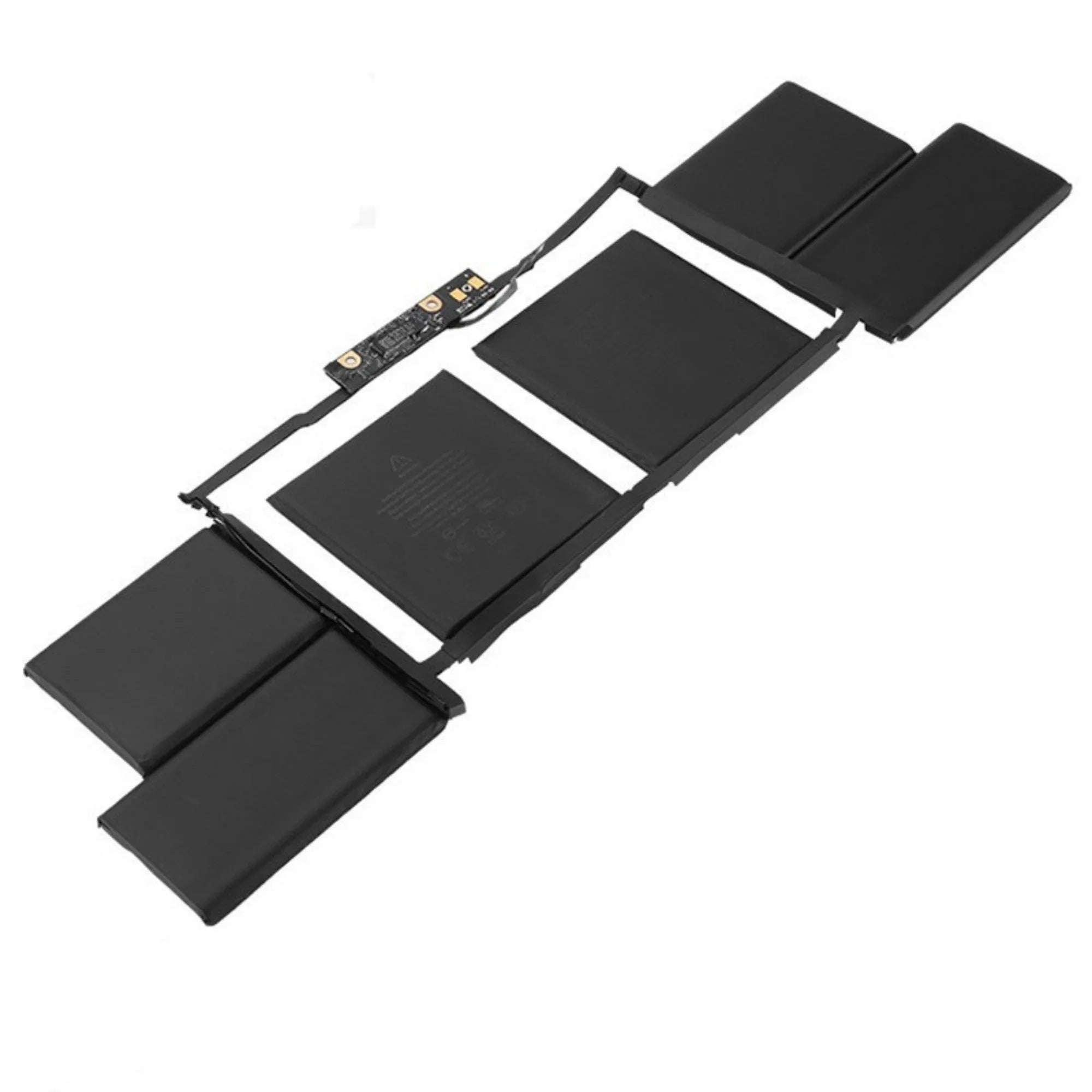 Black built-in laptop battery 6667mAh 6 cells for A1707 and A1820 MacBook Pro replacement non-original accessory