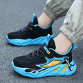 Boys platform sports running shoes with Velcro fastening in multiple colour options