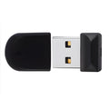 Black Bidding U Disk 128GB USB 2.0 flash drive with rotational plastic casing