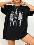 Straight cut summer cotton T-shirt in multiple colours with short sleeves and round neck
