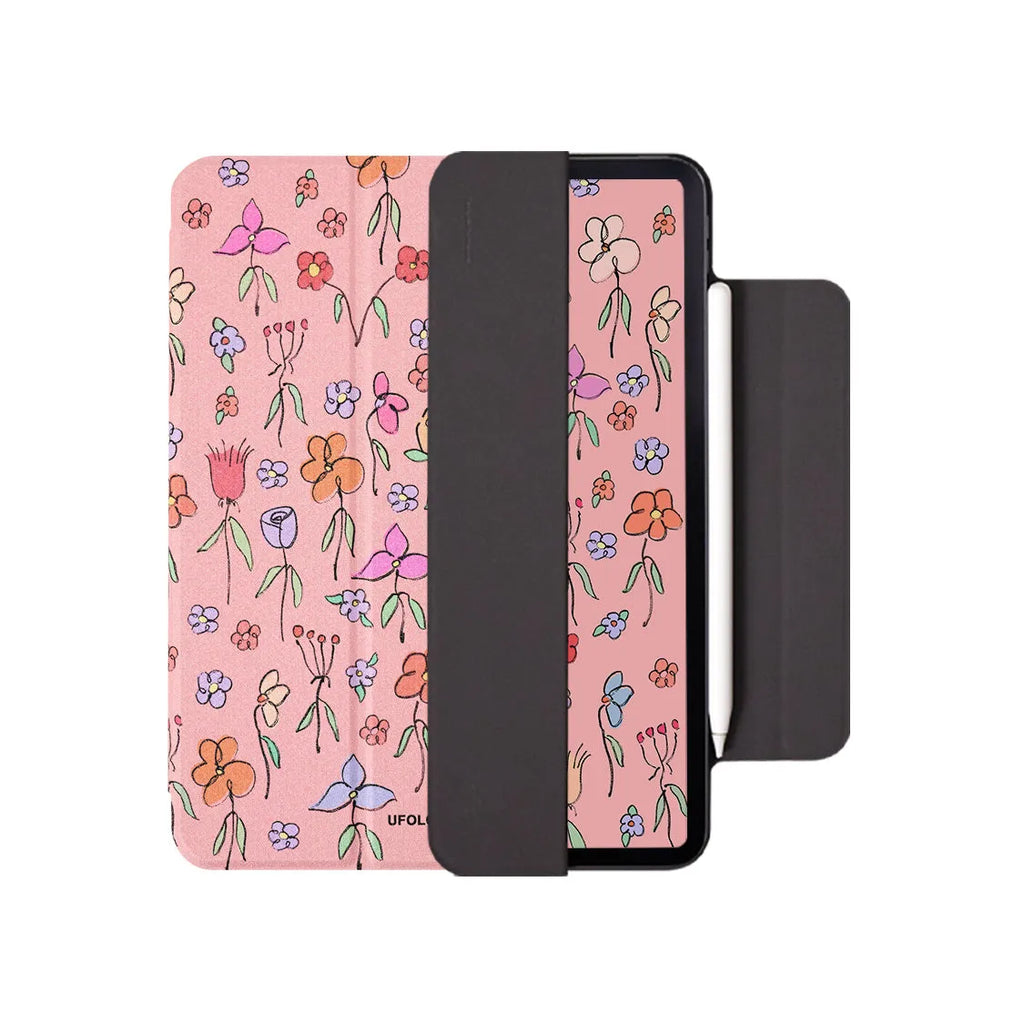 Magnetic closure protective sleeve for iPad Air 5 and Air 4 10.9-inch tablet in polyurethane.