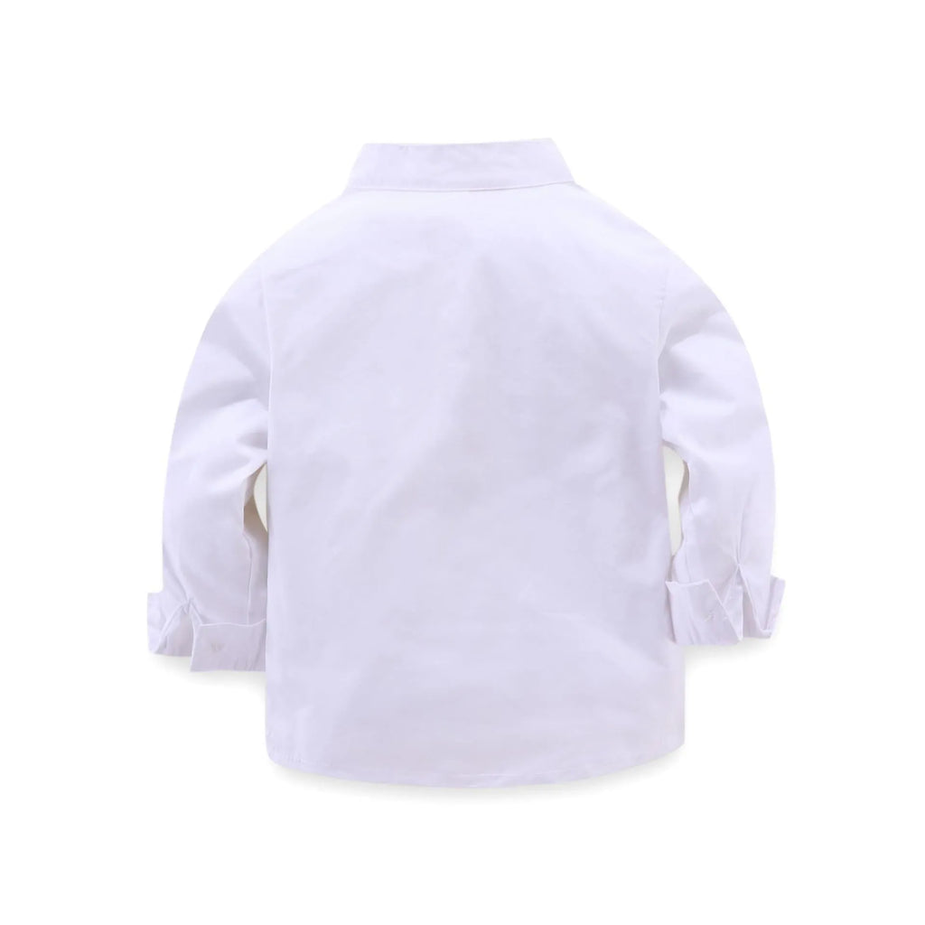 Blue boys' suit with jacket and trousers in regenerated cellulose fibre fabric for formal occasions
