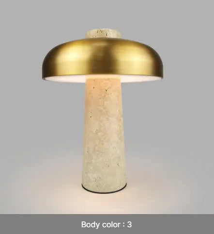 Alloy desk lamp with dimmable LED light and USB Type-C charging port