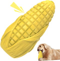 Blue corn stick dog chew toy with squeaky feature for large breed aggressive chewers