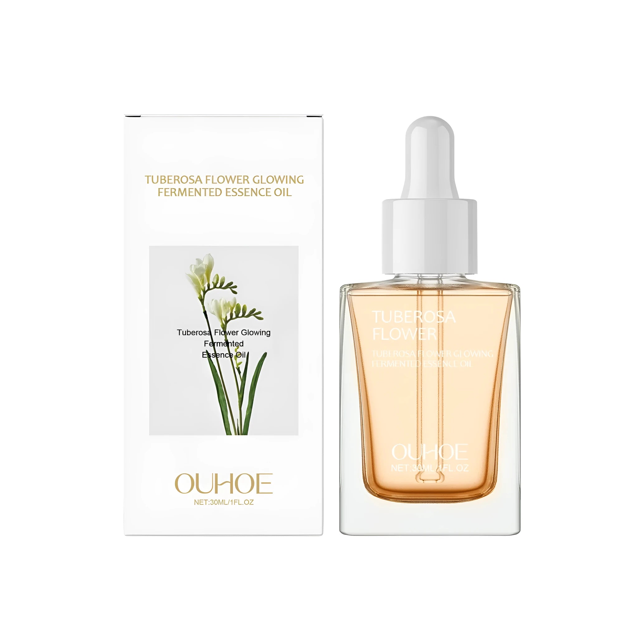 30ml firming facial oil bottle for skin brightening and tightening with vitamin E