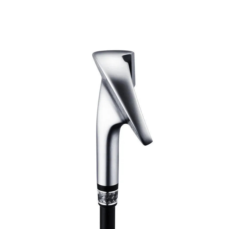 Men's soft iron forged golf iron, 32 degree loft, 61.5 lie, stainless steel head, carbon or steel shaft, rubber grip