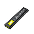 Black mini-portable work light with geometric stereo design and multi-gear brightness control