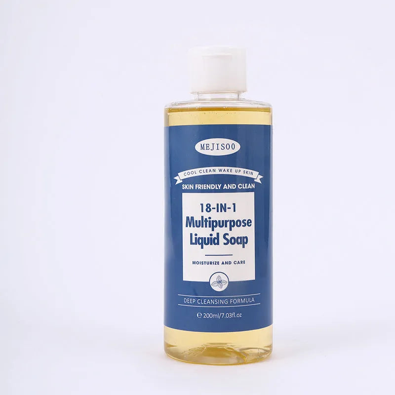 Suitable For Household Herbal Incense 18-in-1 Liquid Soap 200ml bottle for adults neutral skin
