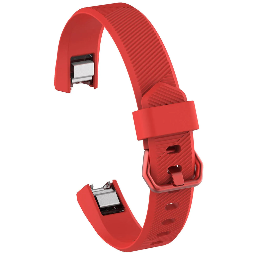 Silicone replacement wristband for Fitbit Alta, solid colour, size L or S, wide selection of colours