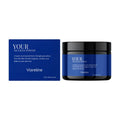 100g container of indigo applied facial mask powder with arbutin collagen and peptide ingredients