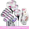 Genuine Goods golf club set with 12 clubs and ball bag for beginner practice