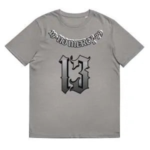 Loose fit straight cut cotton t-shirt in grey, khaki, pink and purple colours