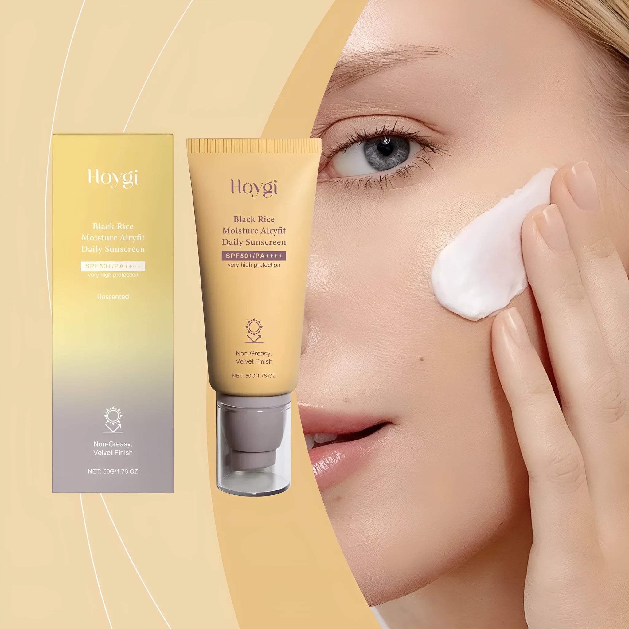 50g tub of protective moisturising cream with titanium dioxide and hyaluronic acid