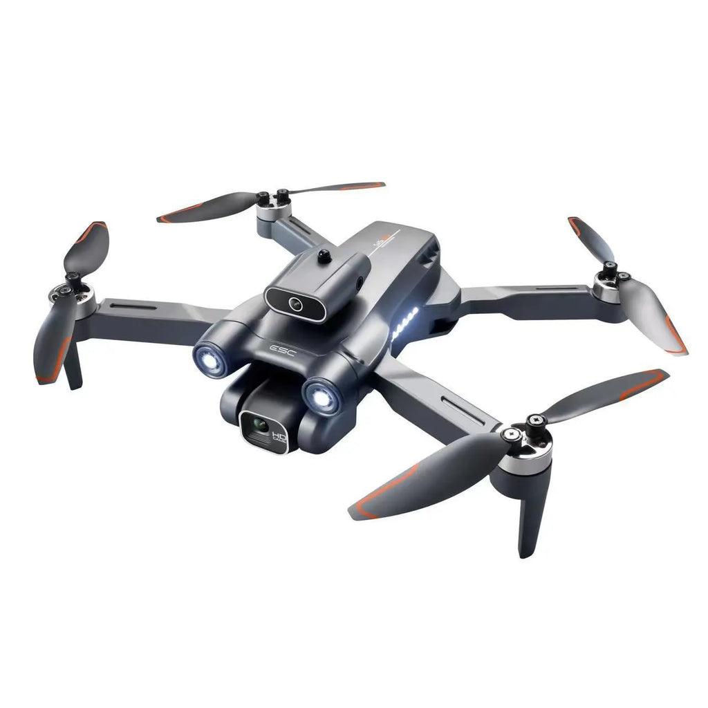 CZ11 8K HD brushless four-axis drone in black with optical flow positioning and obstacle avoidance for indoor aerial photography