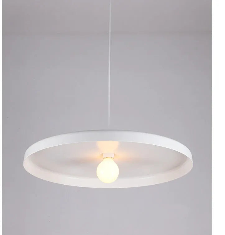 Aluminium alloy bar chandelier for restaurant lighting in black or white finish