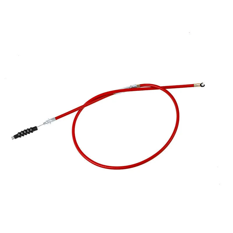 Scramble motorcycle ATV clutch accelerator cable 0.98m length in black, blue, red, yellow options